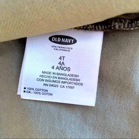 Camouflage Jean Jacket with Snap Buttons, size 4T, Old Navy - Picture 6 of 7